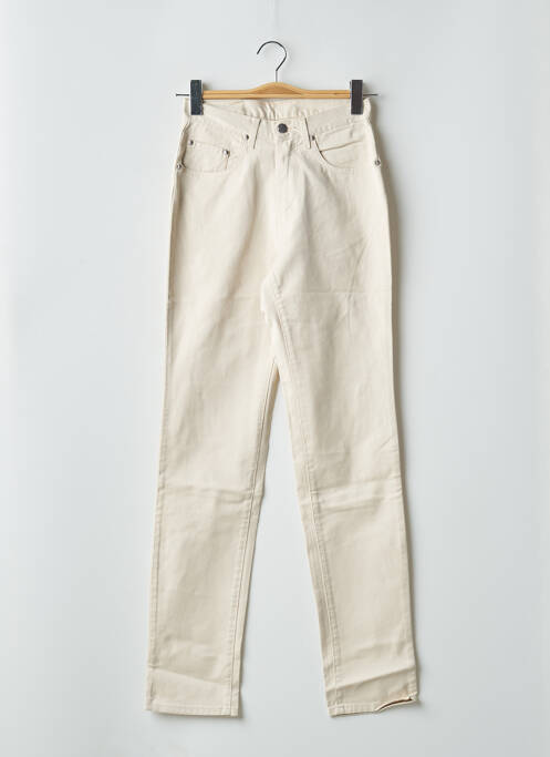 Blugi cu croială slim bej CIMARRON femeie