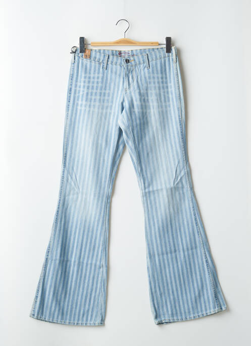 Blugi cu croială evazată albastru CIMARRON femeie