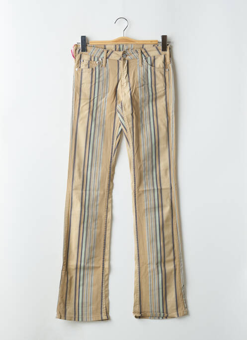 Pantalon slim bej CIMARRON femeie