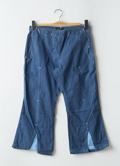 Pantalon trei sferturi albastru TEDDY SMITH femeie