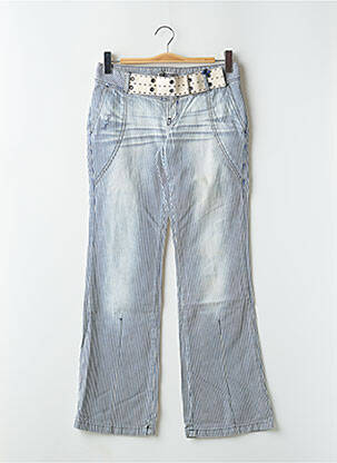 Blugi bootcut elasticitate talie joasă albastru TEDDY SMITH femeie