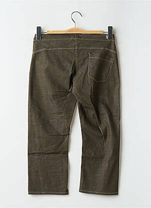 Pantalon trei sferturi elasticitate mărime normală verde TEDDY SMITH femeie