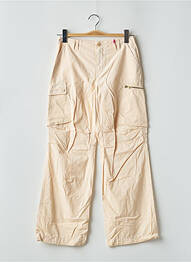 Pantalon cargo croială dreaptă bej TEDDY SMITH INDUSTRY fille