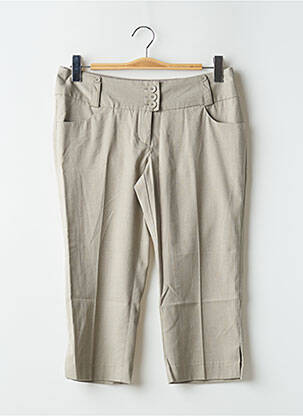 Pantalon trei sferturi talie joasă talie joasă gri VERO MODA femeie