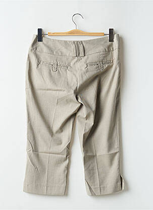 Pantalon trei sferturi talie joasă talie joasă gri VERO MODA femeie
