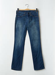 Blugi cu croială dreaptă elasticitate talie joasă albastru WRANGLER femme