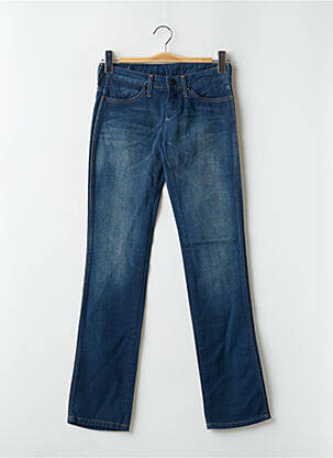 Blugi cu croială dreaptă albastru WRANGLER femeie