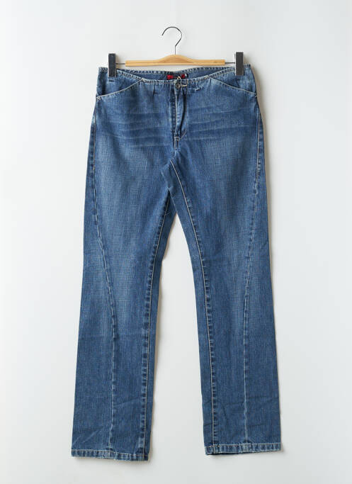 Blugi cu croială dreaptă albastru TEDDY SMITH femeie