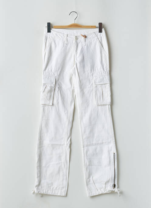 Pantalon cargo alb TEDDY SMITH bărbat