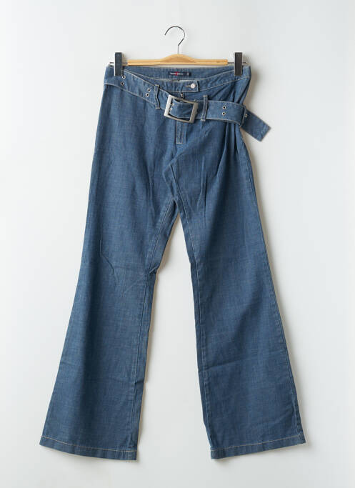 Blugi cu croială evazată albastru TEDDY SMITH femeie