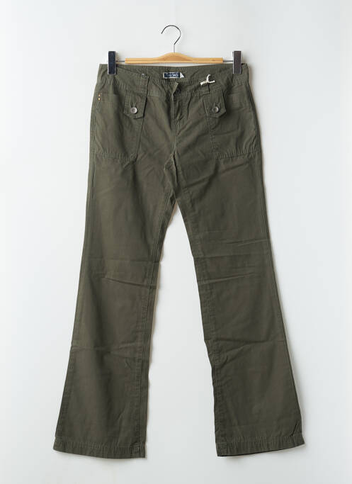 Pantalon evazat verde TEDDY SMITH femeie