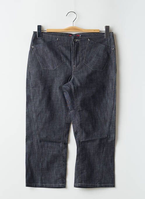 Pantalon trei sferturi albastru #127344 femeie