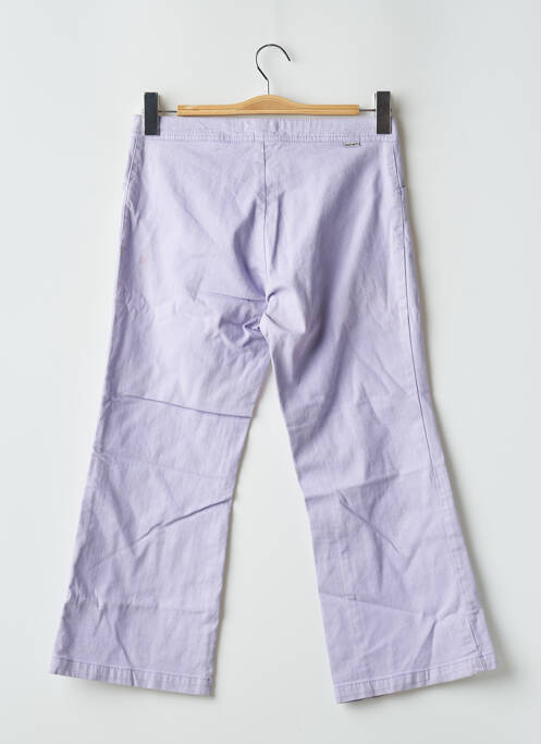 Pantalon trei sferturi violet TEDDY SMITH femeie