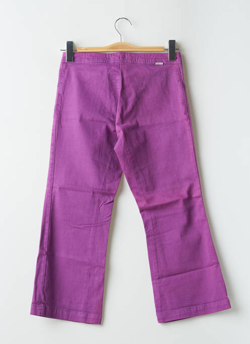 Pantalon trei sferturi violet TEDDY SMITH femeie