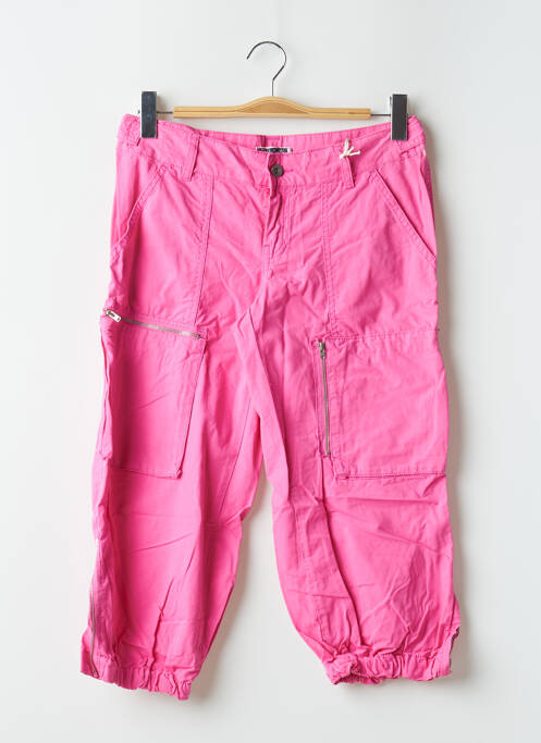 Pantalon trei sferturi talie joasă talie joasă roz TEDDY SMITH femme