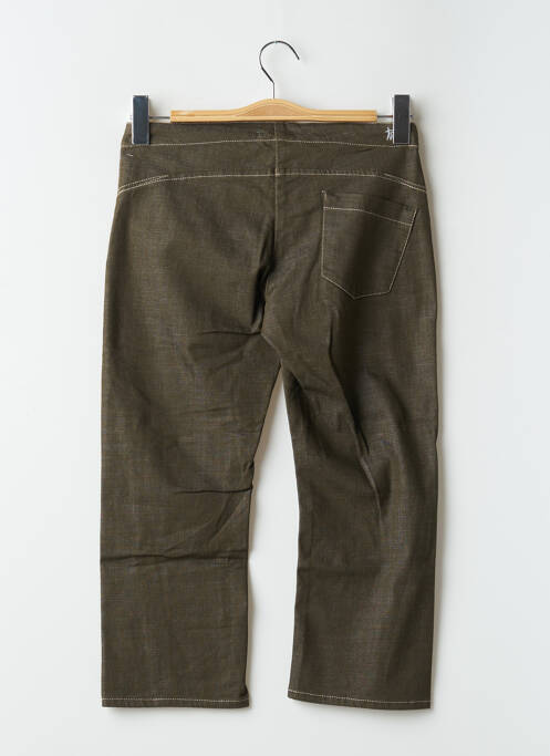 Pantalon trei sferturi verde TEDDY SMITH femeie