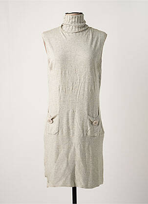 Rochie midi gri LINDA & VICTORIA femeie