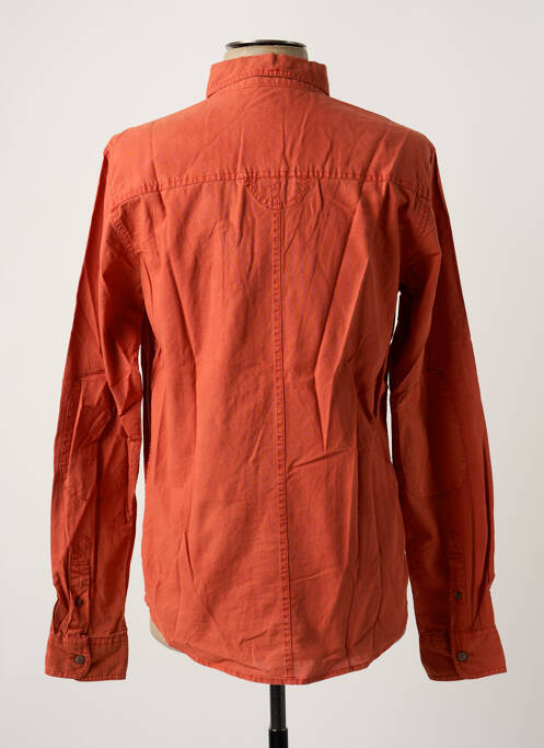 Cămașă cu mâneci lungi portocaliu SOLID bărbat