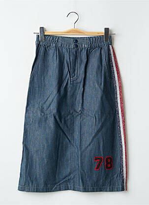 Fustă midi albastru SCHOOL RAG femeie