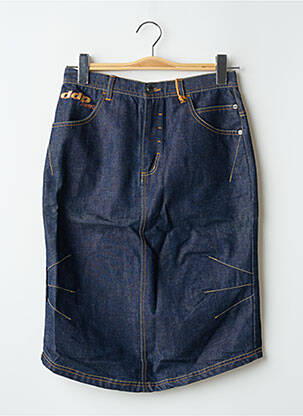 Fustă midi albastru DDP femeie