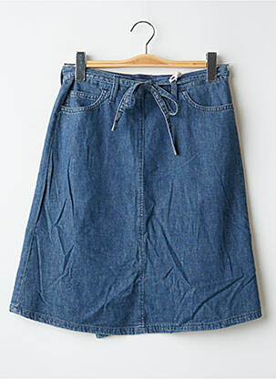 Fustă midi albastru CIMARRON fată