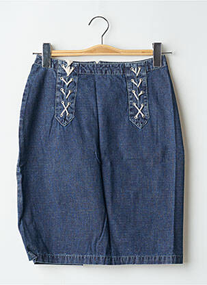 Fustă midi albastru TEDDY SMITH femeie