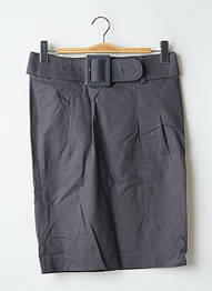 Fustă midi talie cu cleme gri VERO MODA femeie
