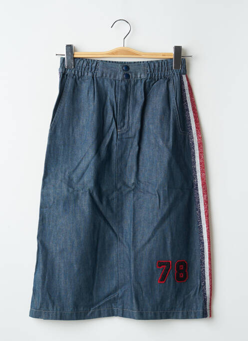 Fustă midi albastru SCHOOL RAG femeie