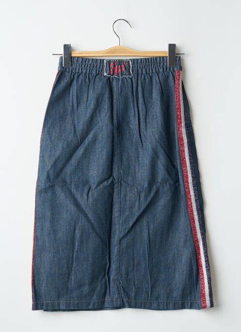 Fustă midi albastru SCHOOL RAG femeie