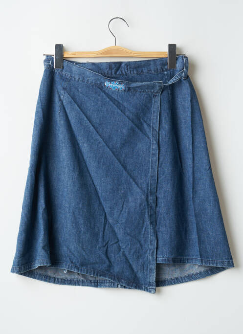 Fustă midi albastru CIMARRON fată