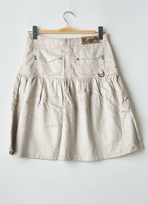 Fustă midi gri APRIL 77 femeie