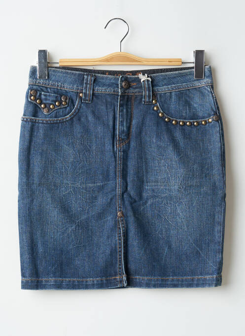 Fustă scurtă albastru TEDDY SMITH femeie