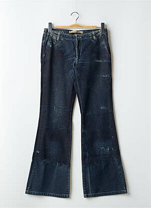 Blugi cu croială evazată albastru SCHOOL RAG femeie