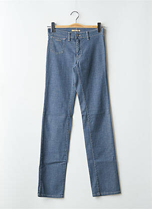 Blugi cu croială slim albastru SCHOOL RAG femeie