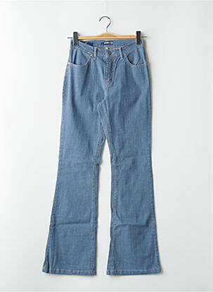 Blugi cu croială evazată albastru SCHOOL RAG femeie