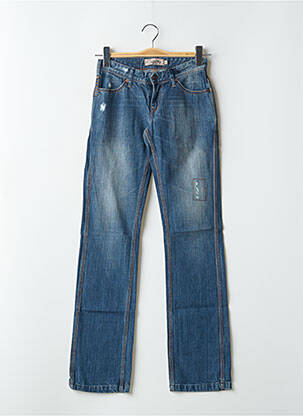 Blugi cu croială slim albastru SCHOOL RAG femeie