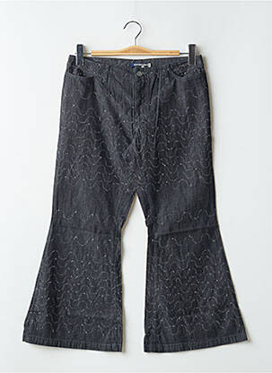 Blugi cu croială evazată albastru SCHOOL RAG femeie