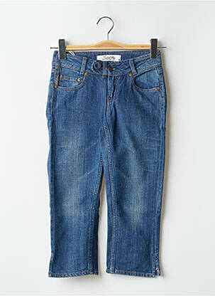 Pantalon trei sferturi albastru SCHOOL RAG femeie