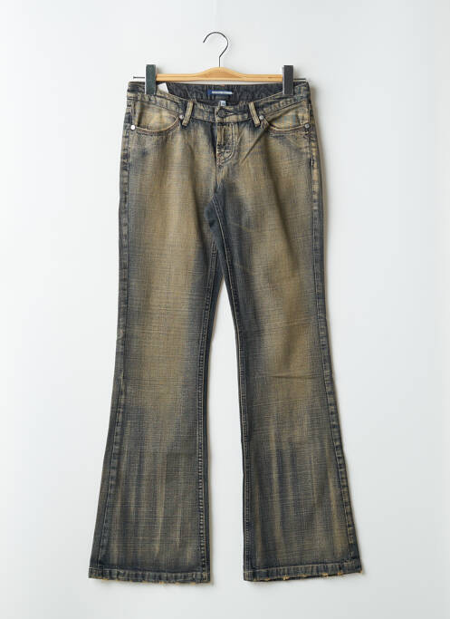 Blugi cu croială evazată albastru SCHOOL RAG femeie