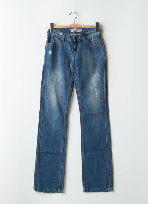 Blugi cu croială slim albastru SCHOOL RAG femeie