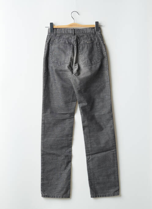 Blugi cu croială dreaptă gri SCHOOL RAG femeie