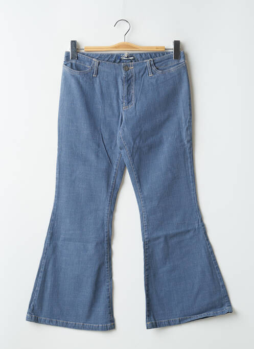 Blugi cu croială evazată albastru SCHOOL RAG femeie