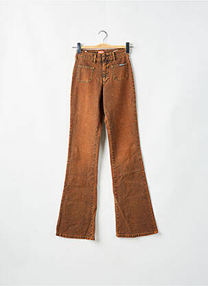 Blugi bootcut portocaliu CIMARRON femeie