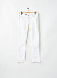 Pantalon slim talie joasă talie joasă alb CIMARRON femme