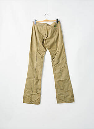 Pantalon evazat talie joasă talie joasă verde CIMARRON femeie
