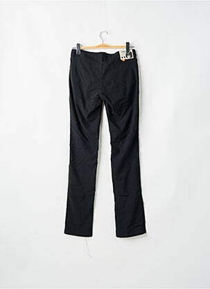Pantalon slim țesătură poplin mărime normală negru CIMARRON femeie
