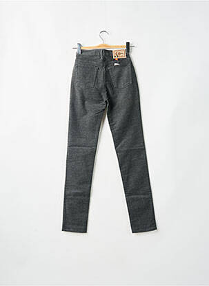 Pantalon slim elasticitate talie înaltă gri CIMARRON femeie