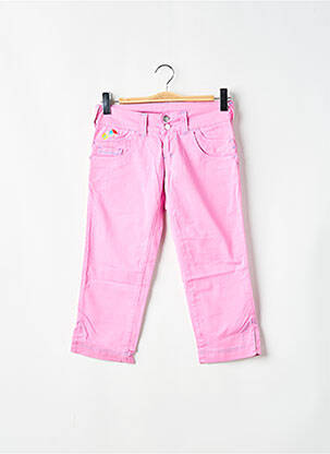 Pantalon trei sferturi roz CIMARRON femeie