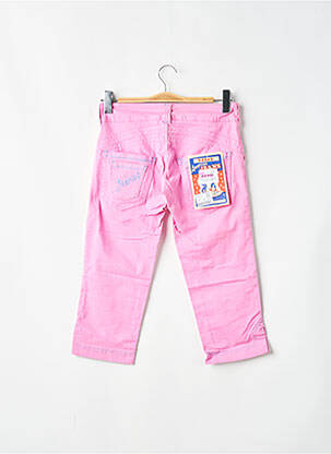 Pantalon trei sferturi elasticitate talie joasă roz CIMARRON femeie