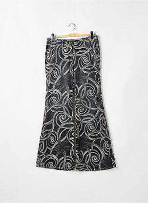 Pantalon evazat gri ESZ DENIM femeie